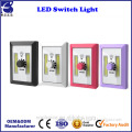 Led switch light COB Emergency lights Switch Cordless Portable light with Battery